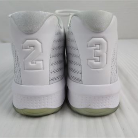 Nike Air Jordans-White-Men size 9